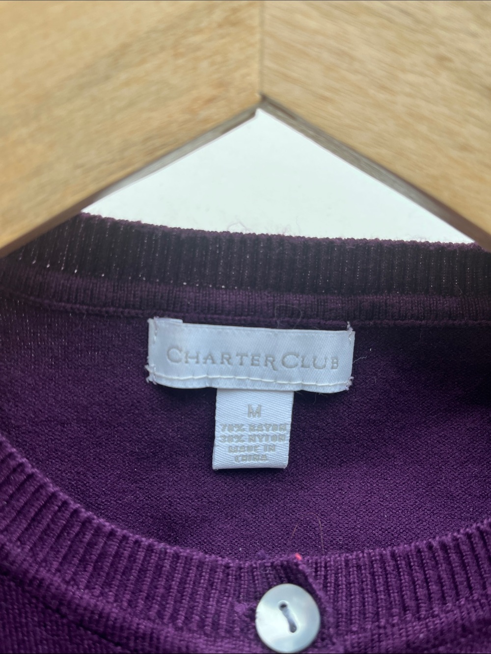 Plum Cardigan - Picture 3 of 3